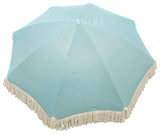 Sonnenschirm Strandschirm Schirm UV Schutz mit Fransen Tasche knickbar Ø 150 cm