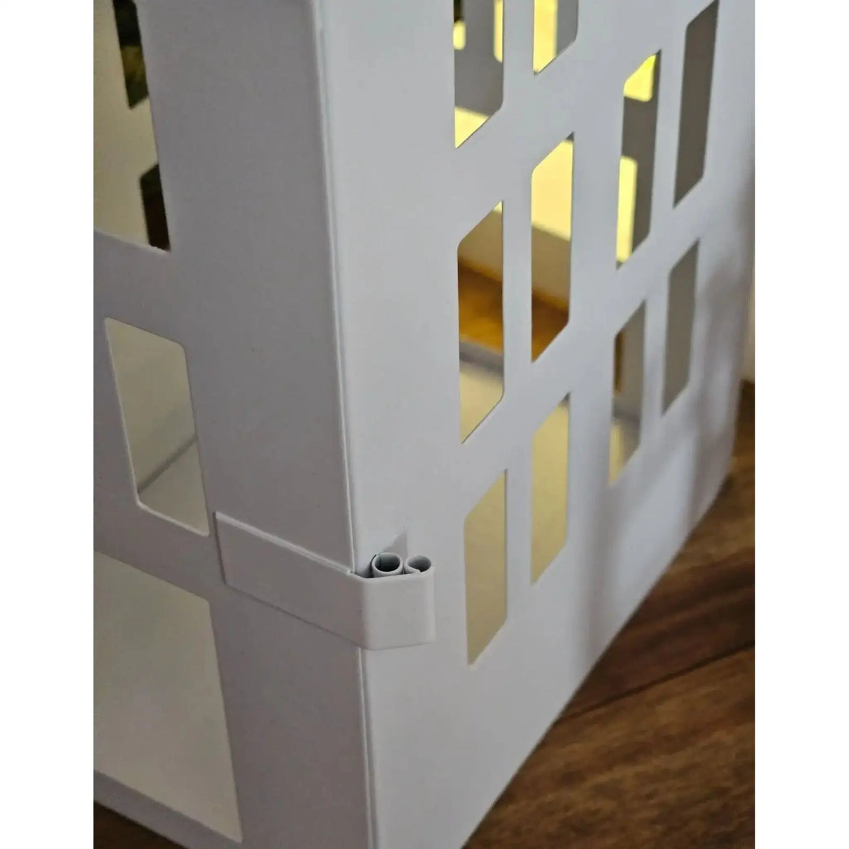 3 Laternenhäuser Windlicht Laternen Häuser Laterne Haus Metall weiß 3er SET - Windlicht Laternenhäuser