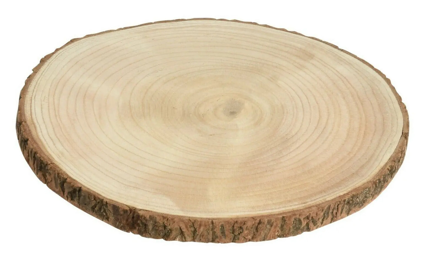 Holzscheibe Baumscheibe Dekobrett Holz Brett Tischdeko Holzbrett Ø 23 cm