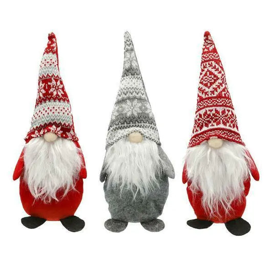 3x Wichtel aus Filz Weihnachtswichtel Weihnachtsdeko Türstopper