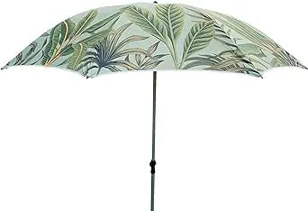 Sonnenschirm khaki grün Ø 178 cm Schirm Balkonschirm Strandschirm UV-Schutz UPF