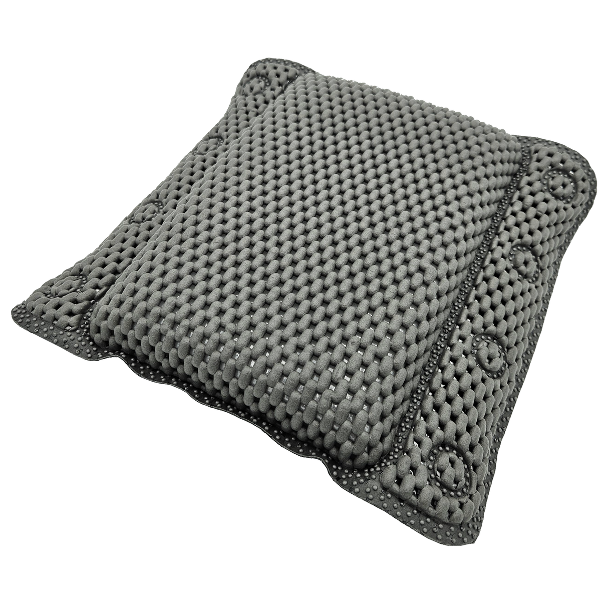 Bath pillow grey white blue bath pillow with suction cups spa bath pillow head pillow
