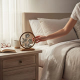 Holzschild mit Blumen Deko Schild Aufsteller Holzschild Metall Rosen Geschenk Mangoholz - Holzschild