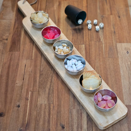 Dekoratives Holztablett