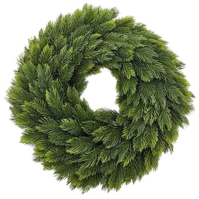 Adventskranz Tannenkranz Weihnachtskranz künstlicher Deko-Kranz grün Kranz Ø40cm - Adventskranz