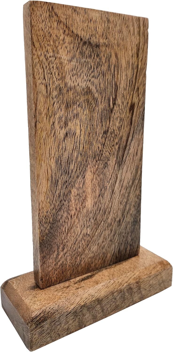 Holzschild MAMA Holztafel Geschenk Muttertag Mutter Schild Mangoholz Höhe 20 cm