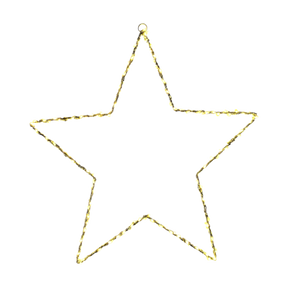 Weihnachtsstern Weihnachtsbeleuchtung XXL 50 cm 150 LED Stern Timer Batterie - Weihnachtsbeleuchtung