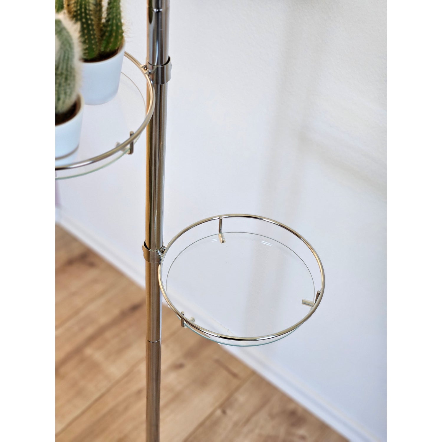 Teleskop-Blumenregal 175-275 cm Pflanztreppe Blumentreppe Regal Pflanzenregal