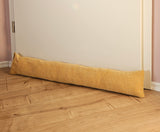 Draft stopper door seal door wind stopper doors and windows fabric grey cream beige 90 cm