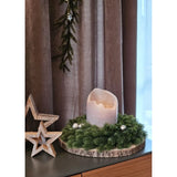 Adventskranz Tannenkranz Weihnachtskranz künstlicher Deko-Kranz grün Kranz Ø40cm - Adventskranz