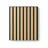 Akustikpaneel Wandpaneel Holz 60x30 4 Stück Wanddeko Wandvertäfelung Wandverkleidung - Wandbild