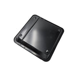 Backblech ausziehbar antihaftbeschichtet Carbonstahl Metall 33x33- 52 cm Schwarz - Backblech