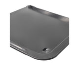 Backblech ausziehbar antihaftbeschichtet Carbonstahl Metall 33x33- 52 cm Schwarz - Backblech