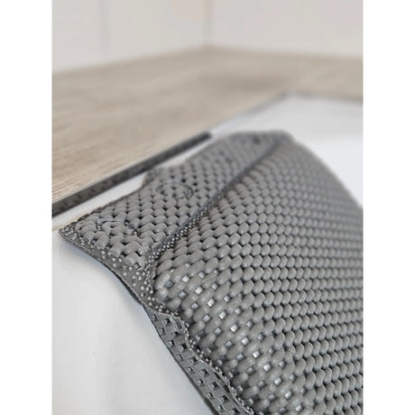 Badewannenkissen grau weiß blau Badekissen mit Saugnäpfen Spa Wannenkissen Kopfkissen - Badewannenkissen