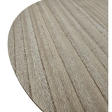 Beistelltisch Couchtisch rund Holz Metall Tisch Nachttisch Holztisch 40cm B-WARE - Beistelltisch