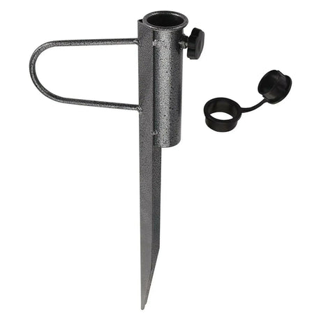 Bodenhülse Metall Erdspieß Schirmständer Sonnenschirmständer Sonnenschirmhalter - Bodenhülse