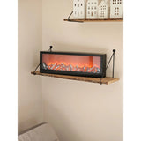 Dekokamin LED Kamin Feuer Elektrokamin 60x20 cm - Dekokamin