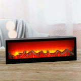 Dekokamin LED Kamin Feuer Elektrokamin 60x20 cm - Dekokamin