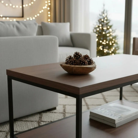 Dekoschale 2er Set Teakschale Aufbewahrung rund 15 cm Wurzelholz Massiv - Dekoschale