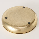 Dekoschale Arietta Gold Ø 30 cm – Metallschale & Obstschale - Dekoschale