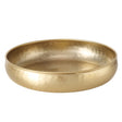 Dekoschale Arietta Gold Ø 30 cm – Metallschale & Obstschale - Dekoschale