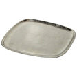 Dekoteller Metall silber Dekoschale Metallteller Deko Schale Teller 25 x 22 cm - Dekoteller