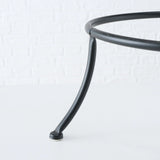 Feuerschale Ø 47 cm Feuerkorb Eisen Metall schwarz Schale Feuer Feuerstelle - Feuerschale