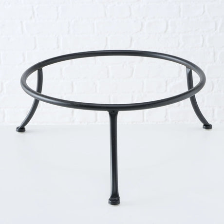 Feuerschale Ø 47 cm Feuerkorb Eisen Metall schwarz Schale Feuer Feuerstelle - Feuerschale