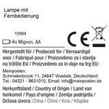 Hängelampe LED Braun Seil Macrame Hängeleuchte Timer Fernbedienung Ø15cm Lampe - Hängelampe