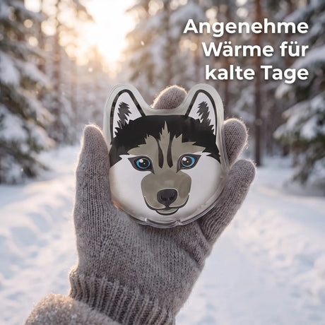 Handwärmer Husky 3er Set – wiederverwendbare Taschenwärmer - Handwärmer