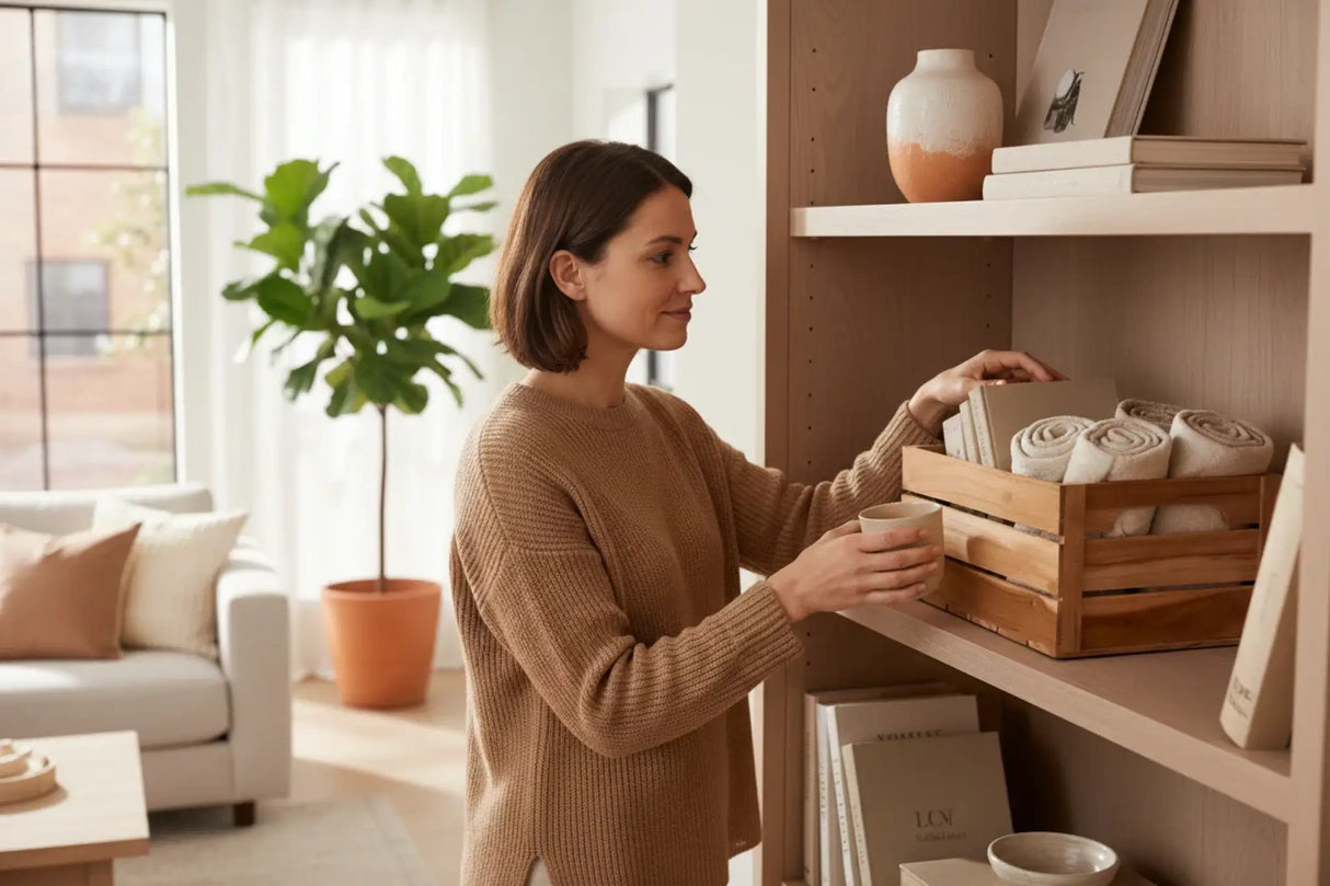 Holzkiste Teakholz Dekokiste Korb Aufbewahrungsbox Box 28x22 o. 20x13 cm Holzbox - Holzkiste