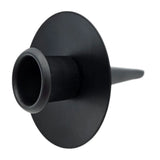 Kerzenhalter für Flaschen Metall schwarz Stabkerzenhalter Tülle für Kranz - Stabkerzenhalter