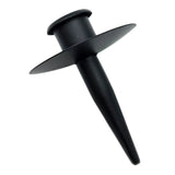 Kerzenhalter für Flaschen Metall schwarz Stabkerzenhalter Tülle für Kranz - Stabkerzenhalter