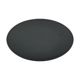 Kerzenhalter schwarz 4 Stück Stumpenkerzen Teller Kerzenteller Weihnachten 8,5 cm - Kerzenhalter
