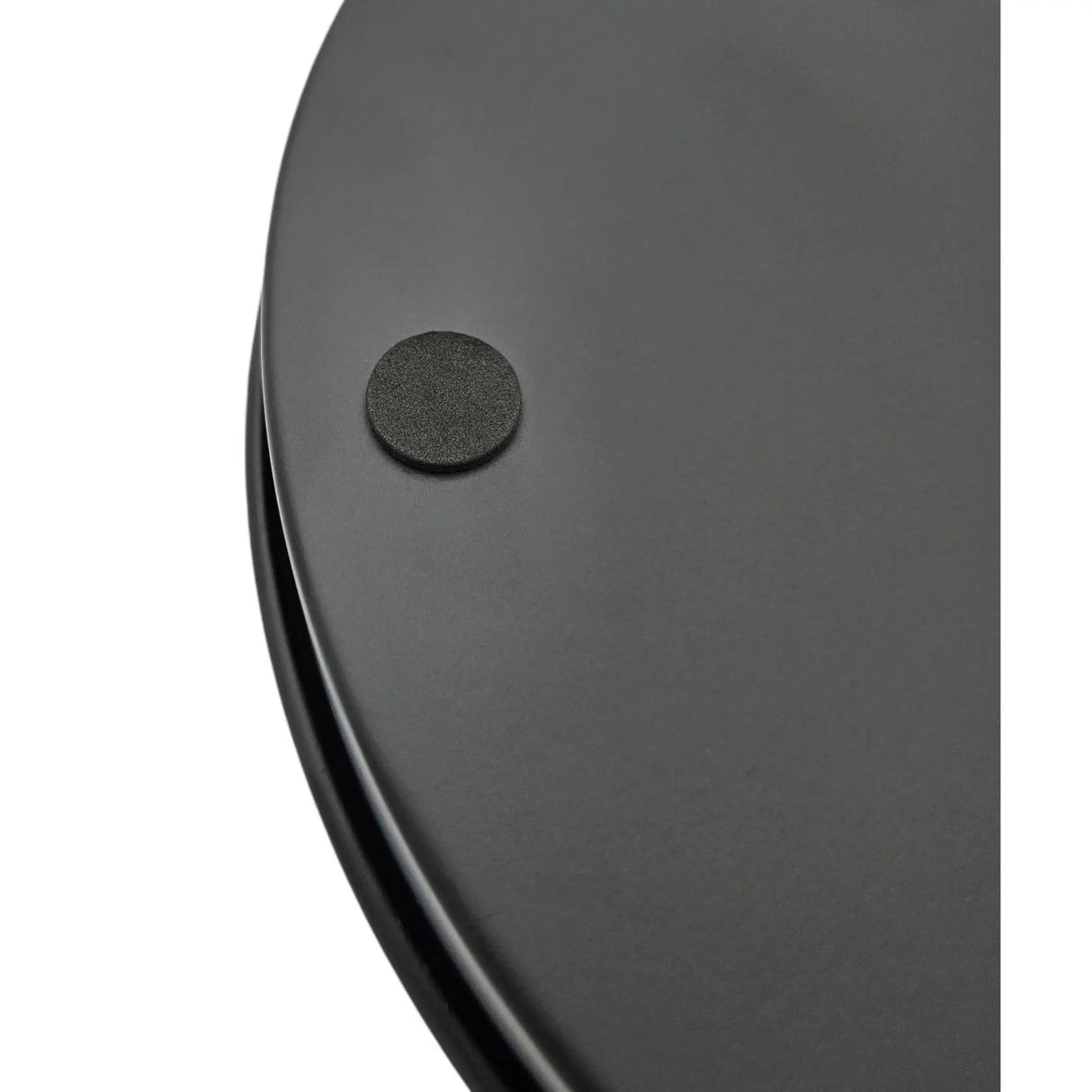 Kerzenteller Kerzentablett magnetische Kerzenhalter Tablett schwarz Metall 25 cm - Kerzenhalter