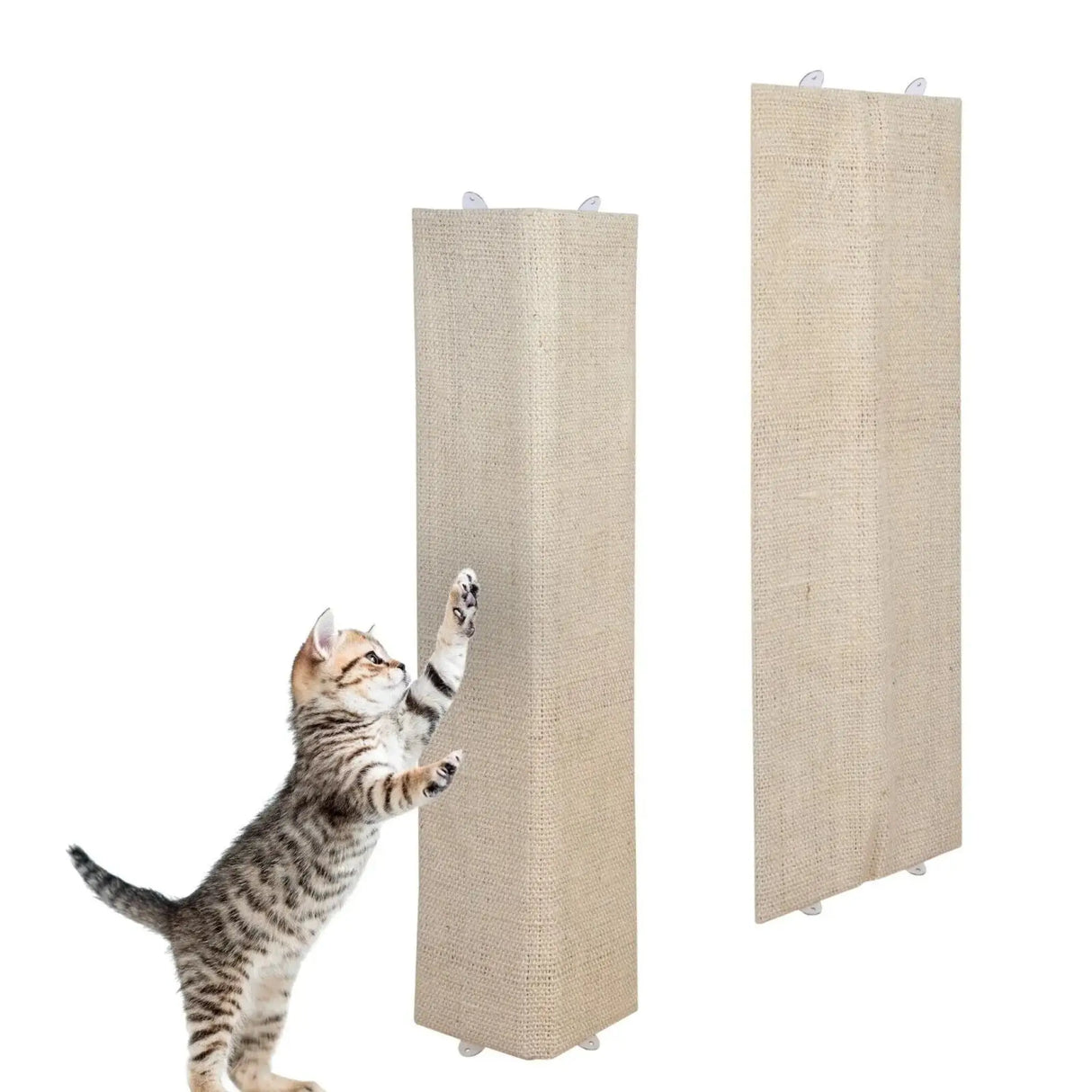 Kratzbrett 2er Set 80 cm - Katzenkratzbrett