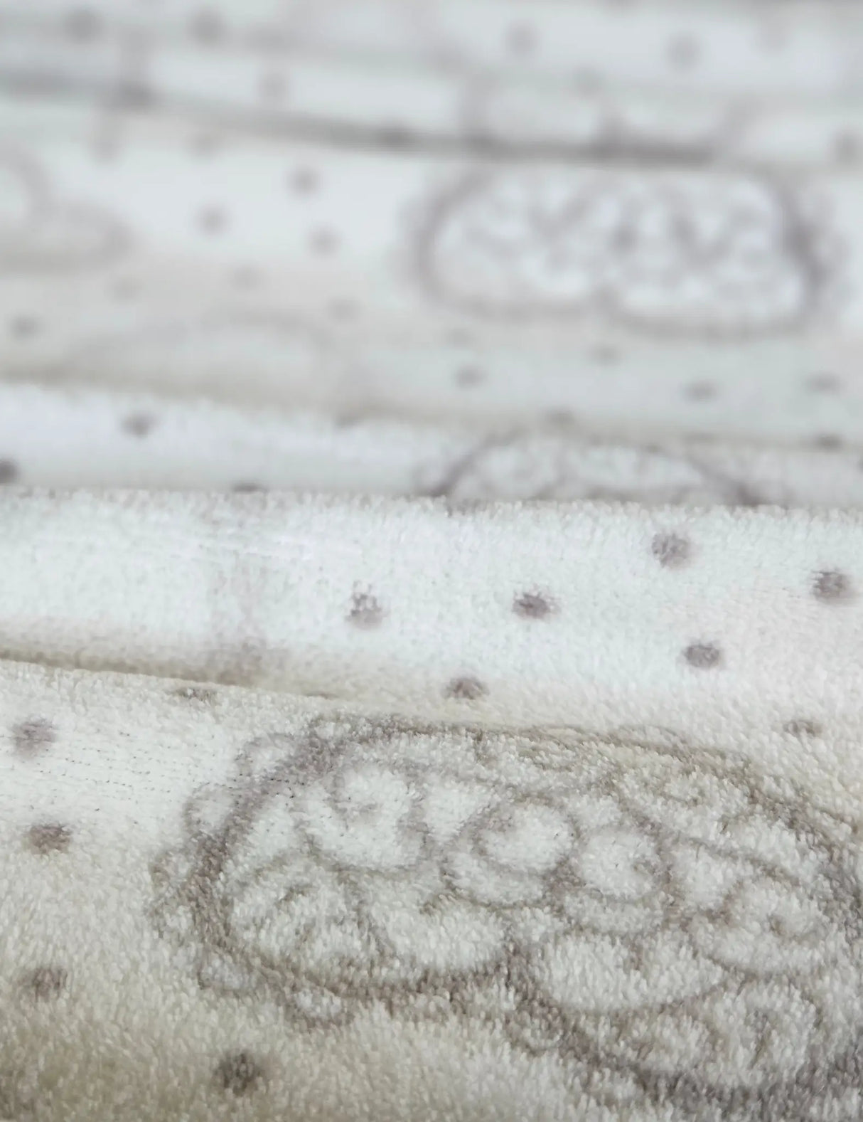 Kuscheldecke Decke Tagesdecke Herz 150x200 cm Creme Grau Beige Rot Wohndecke - Creme - Wohndecke