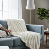 Kuscheldecke Flauschig Weich XXL180x220 Mikrofaser Wohndecke Tagesdecke Flanell - Wohndecke