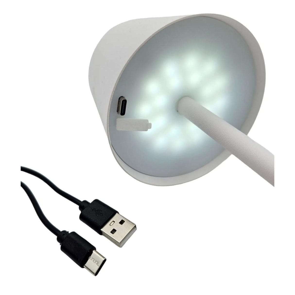 Lampe LED ohne Kabel Touch Tischleuchte Tischlampe Leuchte kabellos dimmbar - Lampe