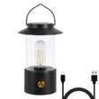 Leuchte Lampe Campinglampe stufenlos Dimmbar LED schwarz Laterne AKKU USB - Leuchte Touch