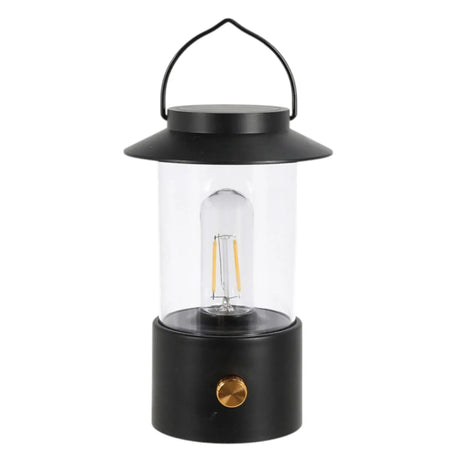 Leuchte Lampe Campinglampe stufenlos Dimmbar LED schwarz Laterne AKKU USB - Leuchte Touch