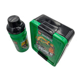 Lunch Set Lego grün Trinkflasche 390 ml Brotdose Facheinteiler Kinderbrotdose NINJAGO - Brotdose