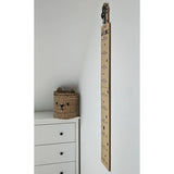 Messlatte Kinder Holz 60-150 cm Größenmesser Jungen und Mädchen Pandabär Tiger Zebra - Messlatte