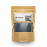 Metallschale klein Schälchen 2er Set Dekoschale Metallschale rund oval Kerzensand silber - Kerzensand 500 gr. 10 Dochte