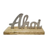 Schriftzug ahoi