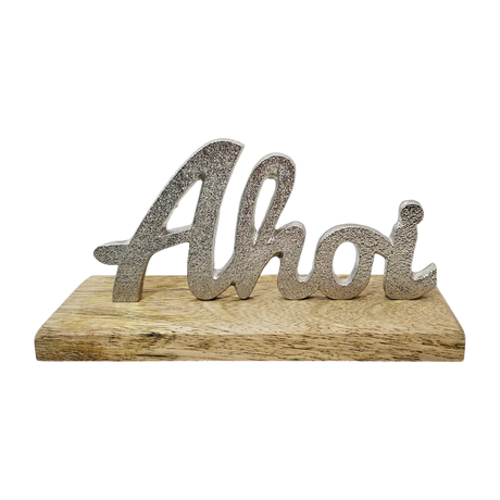 Schriftzug ahoi