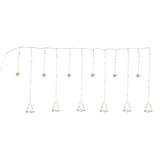 Lichterkette Weihnachtsdeko Tannenbaum Stern 138 LED Innen Außen Sternenvorhang