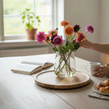 Teller Holzteller Mango Dekoteller Tischdeko Mangoholz Deko Schale Holz Ø 38 cm