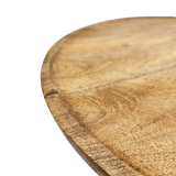 Teller Holzteller Mango Dekoteller Tischdeko Mangoholz Deko Schale Holz Ø 38 cm