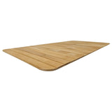 Sofatablett flexibel Bambustablett Bambus Natur anthrazit Armlehnen Schoner - Serviertablett